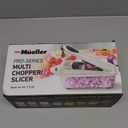 Mueller Pro-Series 10-in-1, 8 Blade Vegetable Chopper, Onion Mincer, Cutter, Dicer, Egg Slicer with Container, French Fry Cutter Potatoe Slicer, Home Essentials & Kitchen Gadgets, Salad Chopper