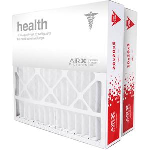 AIRx Filters 20x20x5 MERV 13 HVAC AC Furnace Air Filter Replacement for Honeywell FC100A1011 FC200E1011 CF200A1024, Health 2-Pack, Made in the USA