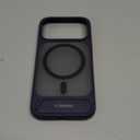 TORRAS for iPhone 17 Pro Case with Strong Magnetic & Stand, Fit for MagSafe, Mil-Grade Protection, Built-in Kickstand, Camera Control, Translucent Shockproof Slim 17 Pro Cover Ostand, Deep Blue