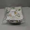 2 x Rectangle Picnic Table Cloth, Elastic Waterproof Fitted Vinyl Tablecloths for 4 Foot Tables, Wipeable Flannel Backed Table Covers for Dining, Camping, Outdoor(Magpie,24"x48")