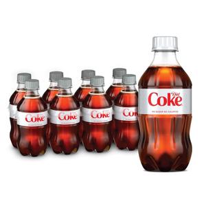 Diet Coke Soda Soft Drink, 12 fl oz, 24 Pack EXP: 08/10/2026