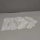 ARTABLE Lace Table Runner Dresser Scarf Macrame Embroidered Table Runners with Exquisite Flower Vintage Shabby Chic for Wedding Holiday Dinning (White, 10 x 36 Inch)