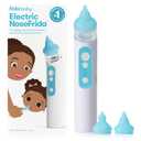 Frida Baby Electric NoseFrida Nasal Aspirator for Baby, Nose Sucker for Baby & Toddler, Upgraded Nasal Aspirator for Congestion + Allergy Relief with 3 Suction Levels, 2 Silicone Tips, USB