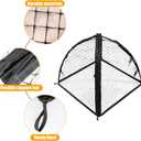 Strawberry Plant Protector,22 x22 x 22 Inch Cloche Dome for Plants,Plant Protection Tent For Plant Cages to Keep Animals Out,Mesh Plant Cover for Plant Protectors from Animals,Chicken Wire Cloche 1PC