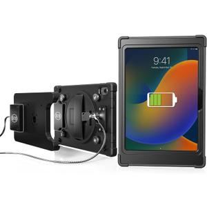 iPad Wireless Charging Case - CTA Wireless Magnetic Charging Case with Security & Splash-Proof, Impact-Resistant Thick Silicone Cover for iPad 10th Generation 10.9 (PAD-SICCB109)