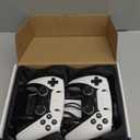 2 Pack Wireless Controller for Windows PC/Raspberry Pi/Stick/TV/Game Box Gamepad Rechargeable Remote Joystick Joypad with Turbo for Desktop Laptop Emulator,Roblox,Steam, RetroPie,RecalBox,RetroArch