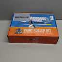 Paint Roller Kit with Extension Pole, 27 Piece Set, 2 to 4 Ft Pole, 4"9" Paint Rollers, Paint Brushes Set for Professional Painting,House Paint Roller for All Latex and Oil Paints & Stains