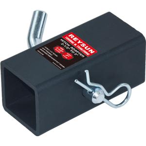 Trailer Hitch Adapter Hitch Reducer Sleeve from 2-1/2 inch to 2 inch, with Hitch Pin and Clip