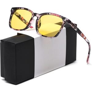 Night Driving Glasses for Men, Polarized Glasses,Fit over Men Women Anti Glare HD Night Vision Glasses