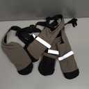 Dog Suspender Boots, Warm Dog Paw Protectors, Waterproof Doggy Booties for Winter, Anti-Slip Reflective Pet Shoes Snow Boots for Outdoor Walking,Hiking, Sandy, Muddy (Small)