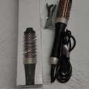 Ionic Thermal Brush Blowout Hot Brush 1.5 Inch Heat Hair Curling Brush 30s Fast Heated Round Brush Hair Styling Brush Dual Voltage Hot Curling Iron Brush for Easy Blowouts Styling