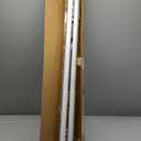 ASHLEYRIVER Room Divider Tension Curtain Rod,Tension Shower Window Curtain Rod,No Drilling,Very Secure-83-122 Inch,White
