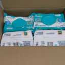 Pampers Baby Wipes Aqua Pure, 99% water-based wipes, Hypoallergenic and Unscented Baby Wipes, 672 Wipes Total (12 Flip-Top Packs)