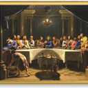 Art Shoppe Framed Print Wall Art, Vintage Wall Dcor for Living Room, Bedroom, Office, High-Resolution Image on Premium Art Paper, 3/4" Frame with Plexiglass Front, Ready to Hang, 17"x21"