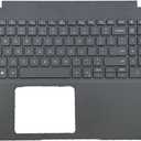 New Replacement for Dell Latitude 3510 E3510 Laptop Upper Case Palmrest Non-Backlit Keyboard Assembly Part 0JYG4Y JYG4Y Black