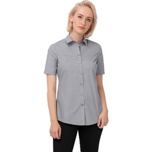 Chef Works Women's Malibu Shirt (3X-Large, Grey)