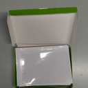 Clear Self-Adhesive Pockets, 3" x 5" Index Card Pockets with Top Open Loading, PVC Label Holders for Organizing Storage Bins, Library Card, Drawer, and Protecting Your Cards
Visit the Joyberg Store