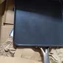 Blue Diamond 11" Nonstick Square Griddle Pan, Non Toxic PFAS-Free Diamond Ceramic, Dishwasher & Oven Safe, Even Heating, Metal Utensil Safe, Warp Control, Blue