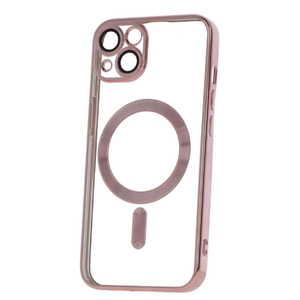 Mocco Color Chrome MagSafe Case For Apple IPhone 15 Pro Pink