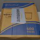 600 Pack 5 oz Paper Cups, Disposable Bathroom Mouthwash White Hot Drinking Cups for Home, School and Office