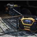 DEWALT 12V/20V MAX Portable Bluetooth Radio, Cordless, 100 ft Range, 3.5 Subwoofers, Jobsite (DCR028B)