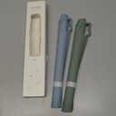 Moonkie Silicone Placemats for Baby & Kid, Stain-Proof Non-Slip Toddler Food Mats Eating Table Mat with 2 Packs (Ether/Sage)