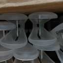 Blackout Paper Window Blinds 36" x 72" - 6 Pack Temporary Cordless Stick On Self-Adhesive No Drill Shades, Darkening Pleated Cover for Bedroom, Kitchen, Patio Door (Black, 100% Paper Material)