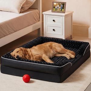 WNPETHOME Orthopedic Washable XXL Dog Bed for Senior Dog Cozy Sleep