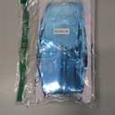 Twinkle Star 4 Pack Photo Booth Backdrop 3FT x 8FT Metallic Tinsel Foil Fringe Curtains Environmental Background Streamers for Birthday Wedding Party Christmas Decorations (Light Blue)