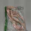 Wisedog Double Handle Dog Leash with Poop Bag Holder - Two Soft Padded Handles with Traffic Control, Adjustable Length for Medium and Large Dogs (Gossamer Pink, L|5.2 ft-6 ft)