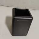 Rolodex Pencil Cup, Wood Tones Pencil Cup 3-1/ 2"w x 3-1/ 2"d x 4-1/ 2"h, 1 Unit, Black (ROL62524)
