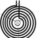 Stove Burner 234715(WB30M2) 8 Electric Stove Top Burner For GE Hotpoint RCA Range Stove by TOP-HEATER,Match WB30M1 Electric Burner,6-Turn Electric Range Burner Element,1Pack