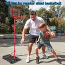 ShyLizard Boys Toy Gifts for 3 4 5 6 7 8 Years Old, Kids Basketball Hoop Adjustable Height 3.5FT-6.2FT, Mini Basketball Hoop for Kids, Basketball Goal Toys Outdoor Indoor Game Gifts for Boys
