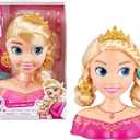 Sparkle Girlz Princess Hair Styling Head with 14 Accessories by ZURU,Multi,10097