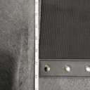 DTWAWA Black Corset Belts for Women, Wide Elastic Tied Leather Waspie Waist Belt for Girls Dresses, Size: M: Fit Waist 27"-30"