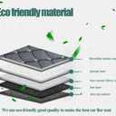Compatible with Tesla Model Y Floor Mats Floor Liner 2020-2025 Tesla Model Y 5 Seater Car Mats All-Weather Front Backseat Row Mat (Black)