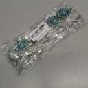 Boho Turquoise Concho Belt Silver Metal Western Turquoise Belts Waist Chain Belt for Women Dress (41inch(26''+extended chain 15''), Blue)