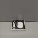 Automatic Electric Nail Clipper with LED Light & 2 Speeds with Nail Scraps Storage, USB Rechargeable Safety Fingernail Trimmer for Baby, Children, Kids, Adult, Seniors and Caregivers, White