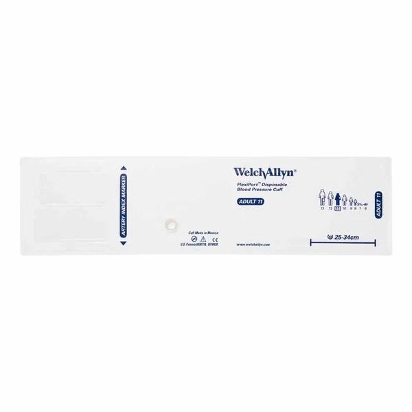 Welch Allyn Adult 11 Disposable Blood Pressure Cuff, 901044 (Box of 20)