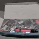 Snorkeling Gear for Adults, Dry-Top Snorkel Set Scuba Diving mask, 180Panoramic Wide View Professional Snorkeling Gear Breathing Freely Snorkel Mask (Pink+Green)