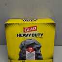 Glad Large 30 Gallon Trash Bags, Unscented Heavy Duty Garbage Bags, Forceflex with Drawstring, 50 Count (Packaging May Vary)