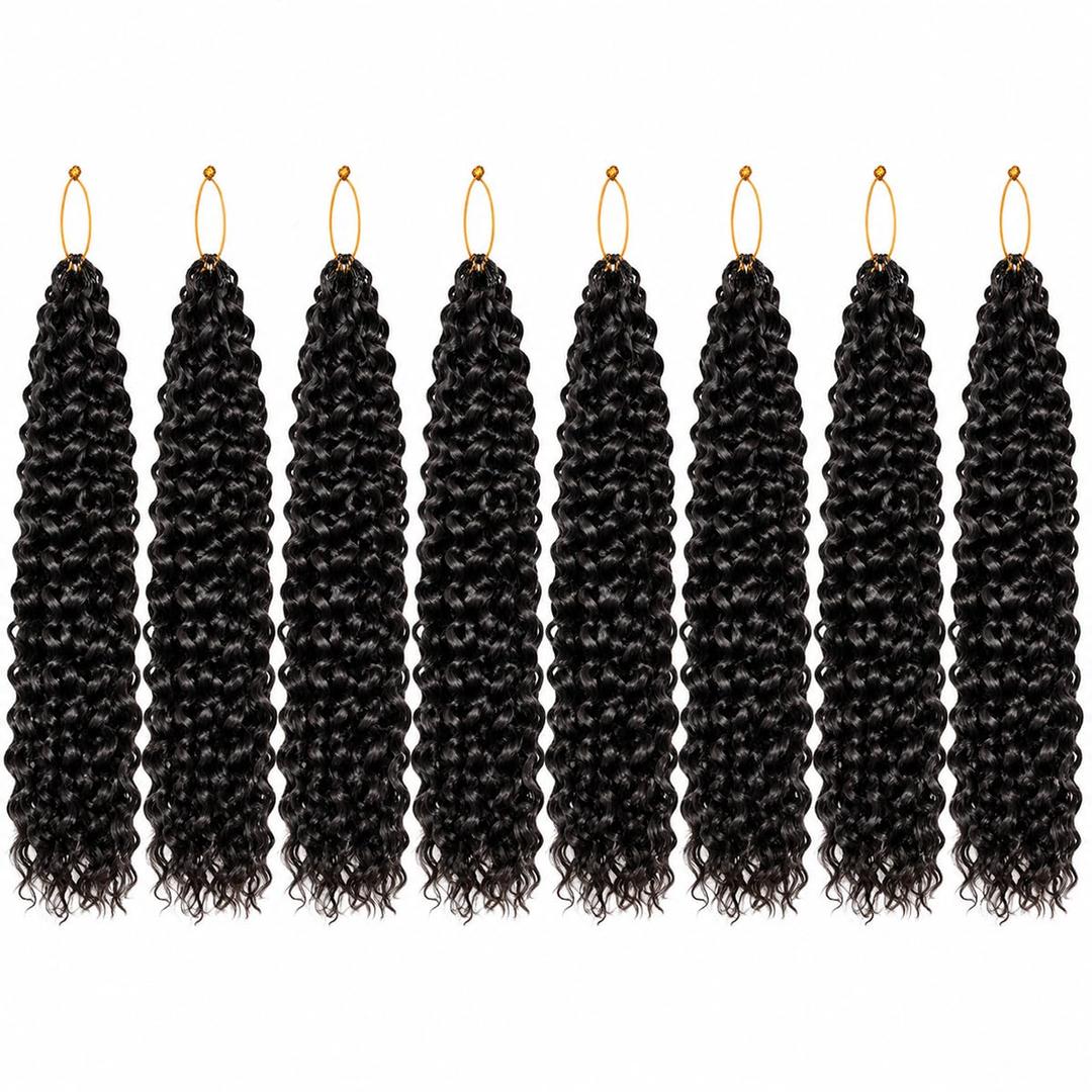 Pre Looped GoGo Curl Crochet Hair
Curly Crochet Hair for Black Women, Prelooped Deep Wave, Synthetic Water Wave Braids, Bohemian Braiding Hair
Amazon's Choice