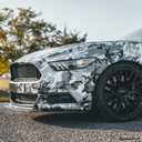 VViViD Vinyl Camouflage Pattern Wrap Air-Release Adhesive Film Sheets (30ft x 5ft, Snow Camouflage)