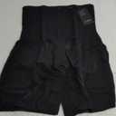 MOVWIN Tummy Control Shapewear for Women High Waisted Butt Lifting Panties Thigh Slimmer Body Shaper Shorts (XX-Large, Black)