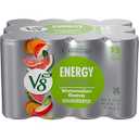 V8 +Energy Watermelon Guava Juice Energy Drink, 8 fl oz Can (12 Pack)