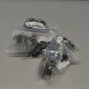 5 x 10 Sets Fender Liner Clips Splash Shield Screw Nut Kit Compatible with Honda Acura BMW 90308-SB2-013 90114-SE0-000 (Black)