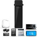 CHAMBERLAIN RJO101MC Ultra-Quiet Wall Mounted with Battery Backup and LED Lighting Garage Door Opener, 36 pounds, Black