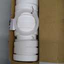 AOZITA 10 WIDE Mouth & 10 REGULAR Mouth Mason Jar Lids - 20 Pack Food Grade Plastic Mason Jar Caps for Ball, Kerr and More Canning Jars - Leakproof & Dishwasher Safe - White