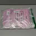 Roowest 50 Pcs Large Snowflake Organza Bags, 8'' x 12'' Winter Mesh Drawstring Gift Bags Bulk Sheer Pouch for Winter Holidays Xmas Wedding Jewelry Candy Packaging(Pink,Silver)