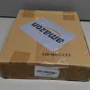 Canvas Frame for 5x7 Art Prints Oil Paintings, 1.7" Wide Minimalist Open Back Wall Picture Frames for Landscape Family Animal Memorial Portraits, No Cover & Back (Black Gold)